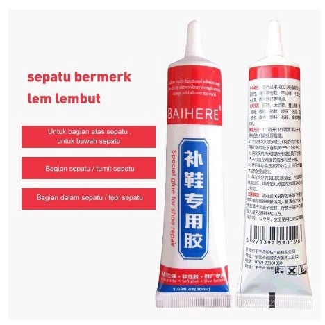 Lem Sepatu Kuat Tahan Anti Air Super Glue Perekat Sandal Serbaguna