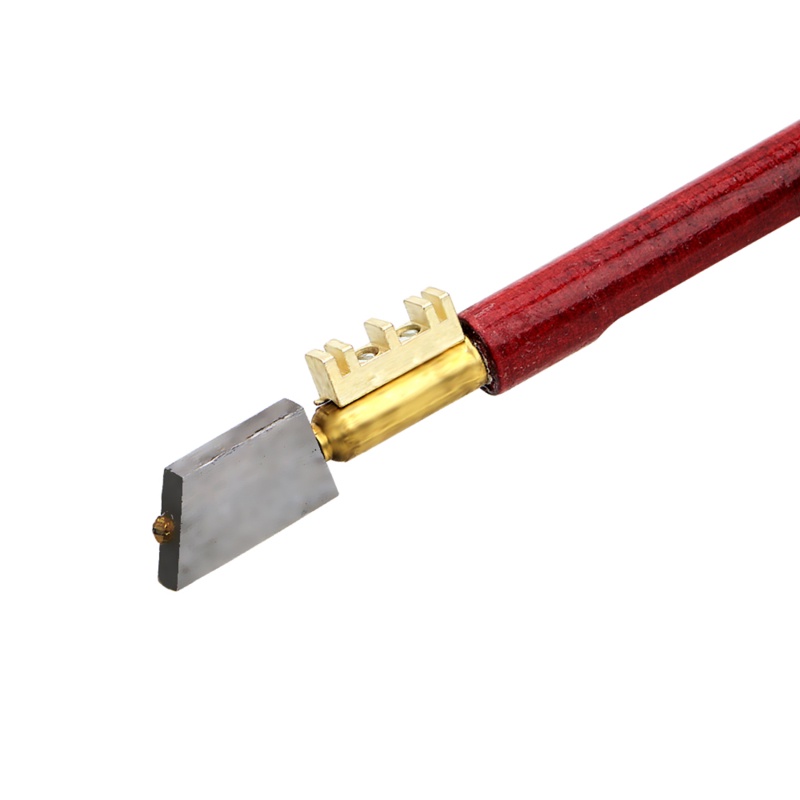 Single Diamond Glass Cutter Portable Pisau Tajam Pemotong Berlian Kaca