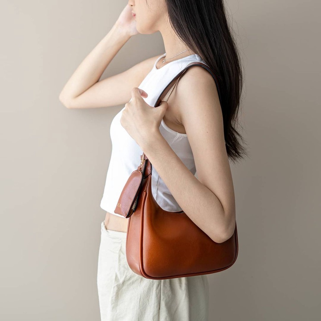 RENI BAG BROWN FREE INISIAL