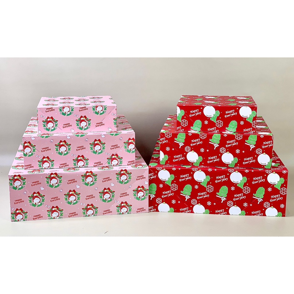 Miniso Christmas Hampers Gift Box Natal Christmas Size SML Original