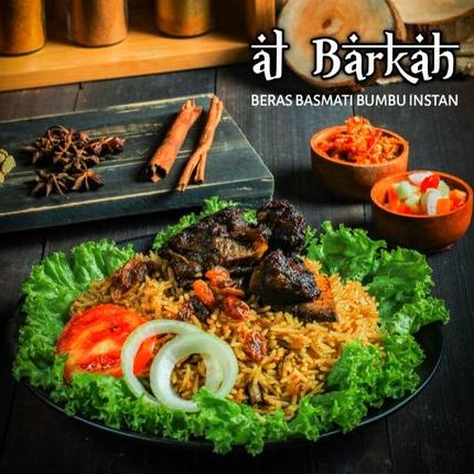 

❃Pasti Murah✮→ Beras basmati dan Bumbu Nasi Kebuli Kabsah Biryani Mandhi Instan AL-BARKAH paket hemat 92 →