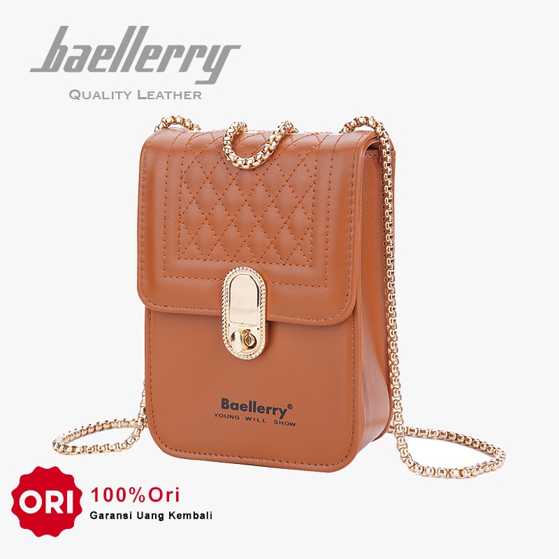 BAELLERRY N3239 Tas Selempang Wanita Bahan Kulit PU Leather Premium WATCHKITE WKOS