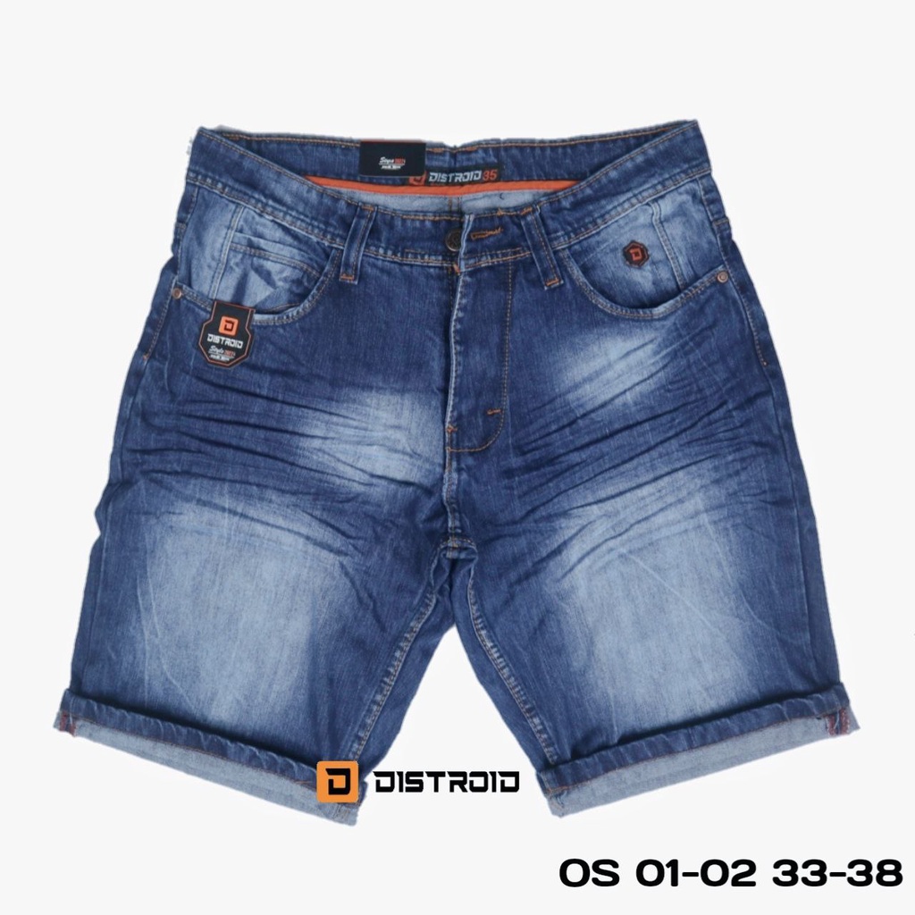 Celana Jeans Pendek Pria Premium 28-38