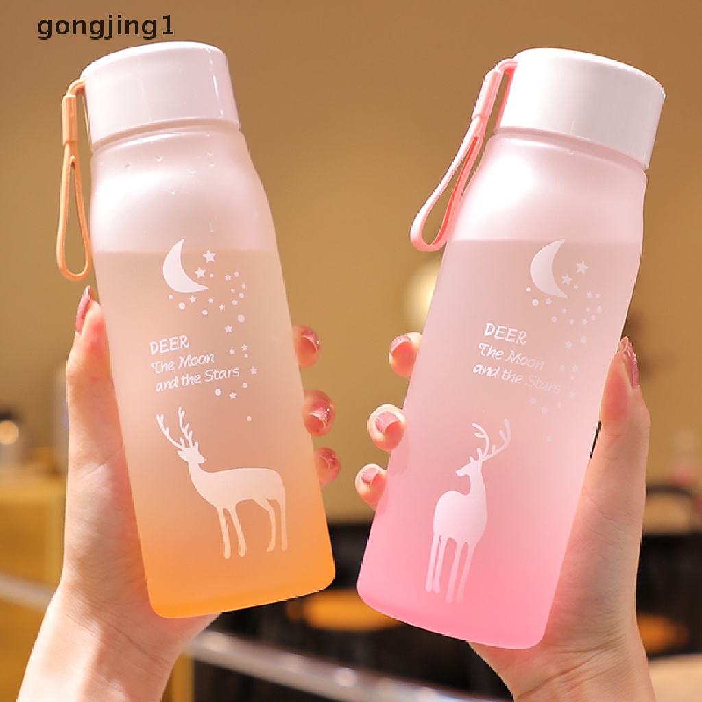 Ggg 560ml Botol Air Olahraga Cangkir Minum Portable Anti Jatuh Shaker Travel Bottle ID