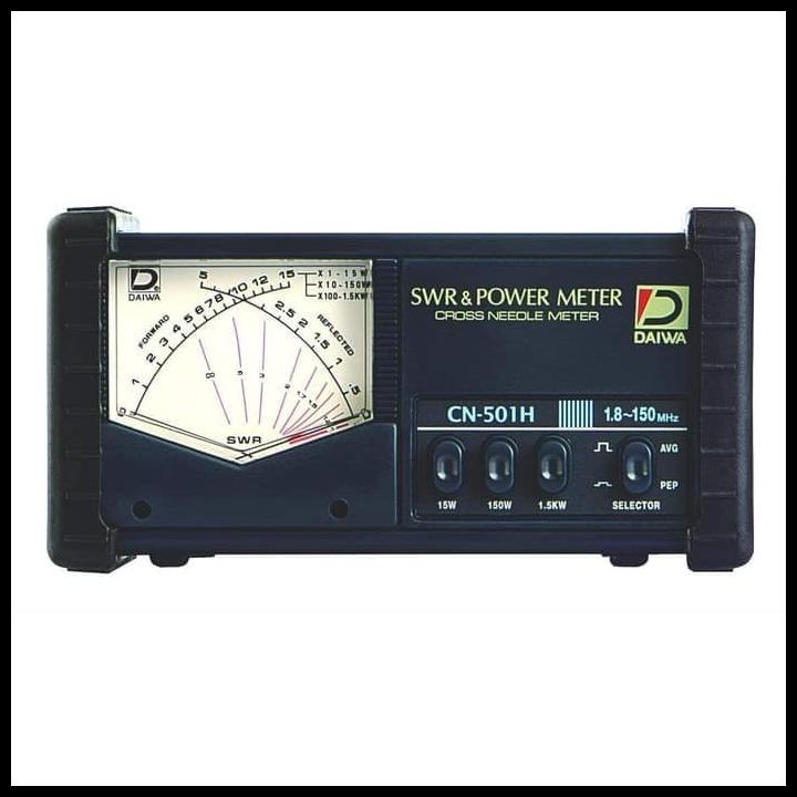 Promo Daiwa Cn-501H Hf Vhf Swr Power Meter 1.8-150Mhz Ori Baru Cn501H Cn501