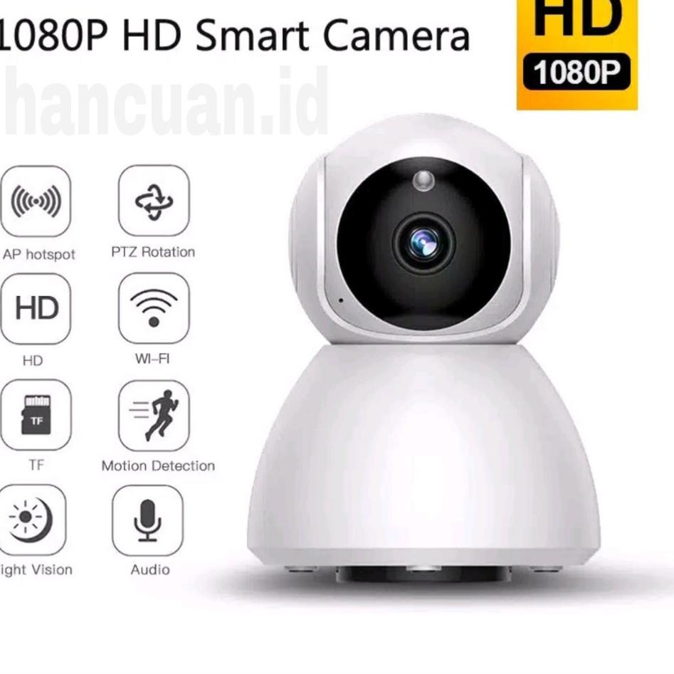 Penawaran Terpopuler IP CAMERA V380 MINI 2MP FULL HD 960P WIRELESS CCTV WIFI SNOWMAN AP MODE WIFI CCTV