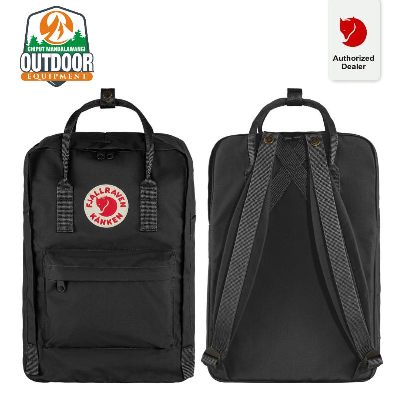 Fjallraven Kanken Laptop 15&quot; Black Tas Laptop