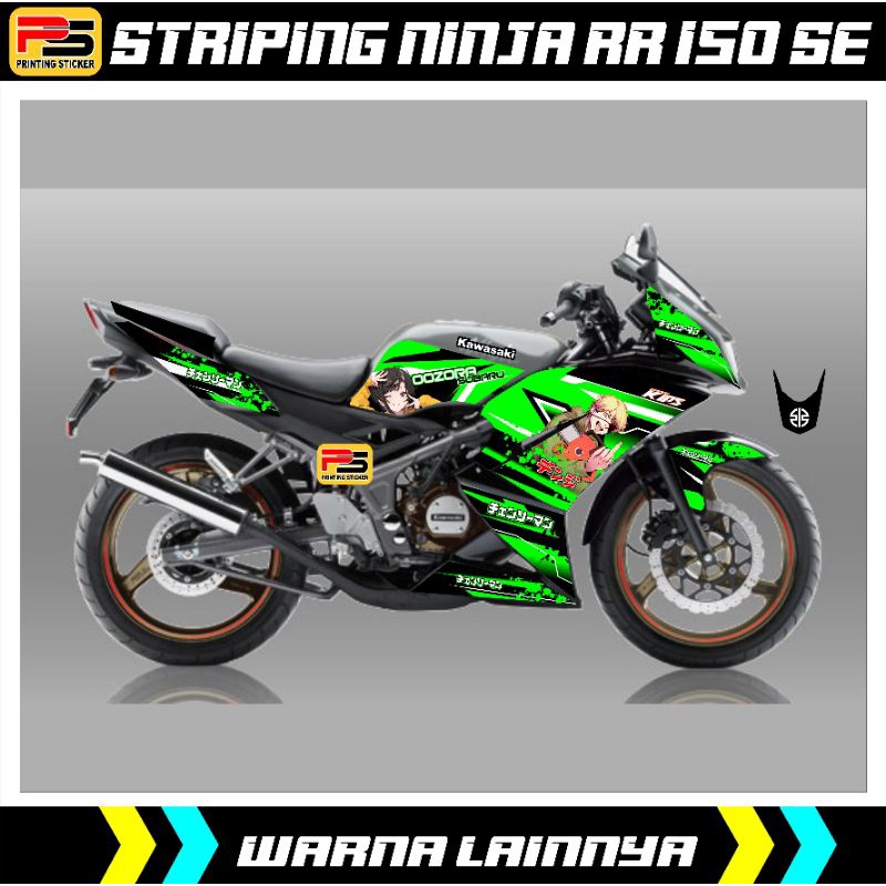 Decal Striping Sticker Ninja 150 RR Se 2015/Ninja RR 150 Se 2015