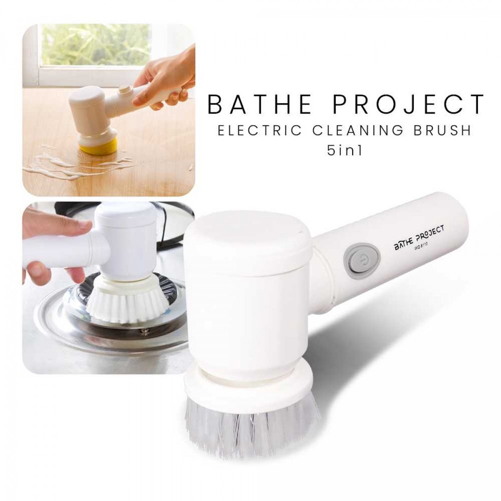 BATHE PROJECT Sikat Elektrik Magic Brush 5 in 1