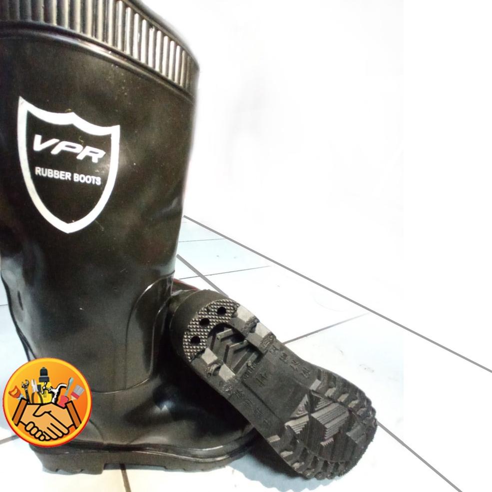 KIRIM HARI INI sepatu boot karet VPR bot tinggi bot lentur karet proyek anti air (ART. C9005)