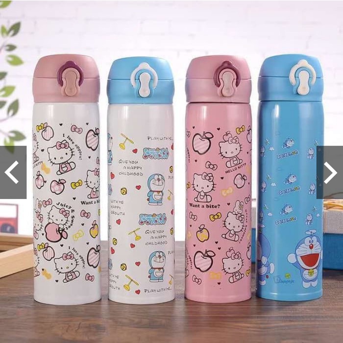 Thermos Niagara Karakter tutup Kancing Vacuum Flask Stainless Steel 50