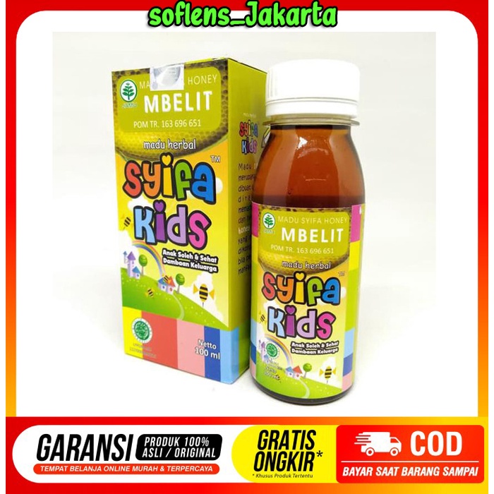 Madu Sembelit Anak - Syifa Kids Mbelit Madu Anak Sembelit Original
