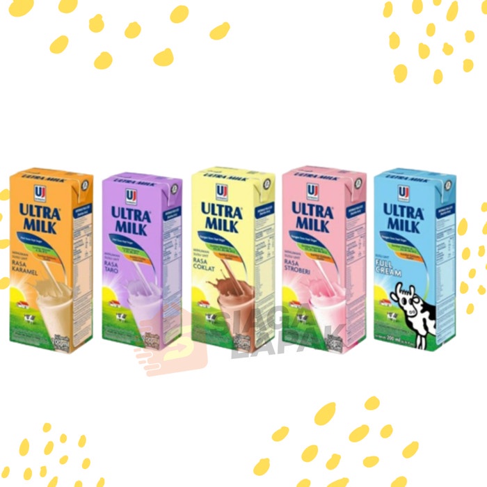 Susu Ultra Milk UHT All Varian 200ml