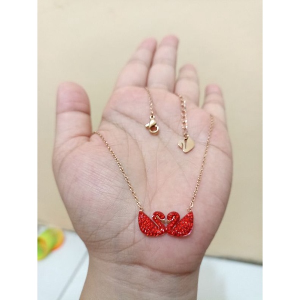 KALUNG FULL TITANIUM ANGSA MERAH