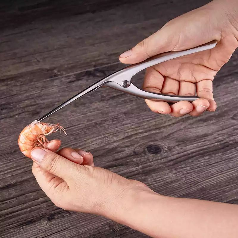 Alat Pengupas Kulit Udang Shrimp Peeler Kupas Multifungsi Serbaguna Praktis Murah Import Unik Cangkang