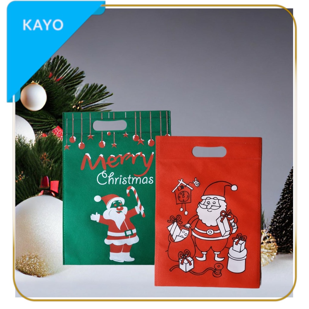

Tas READY STOCK Natal / Bingkisan Natal / Paper bag Chritmas