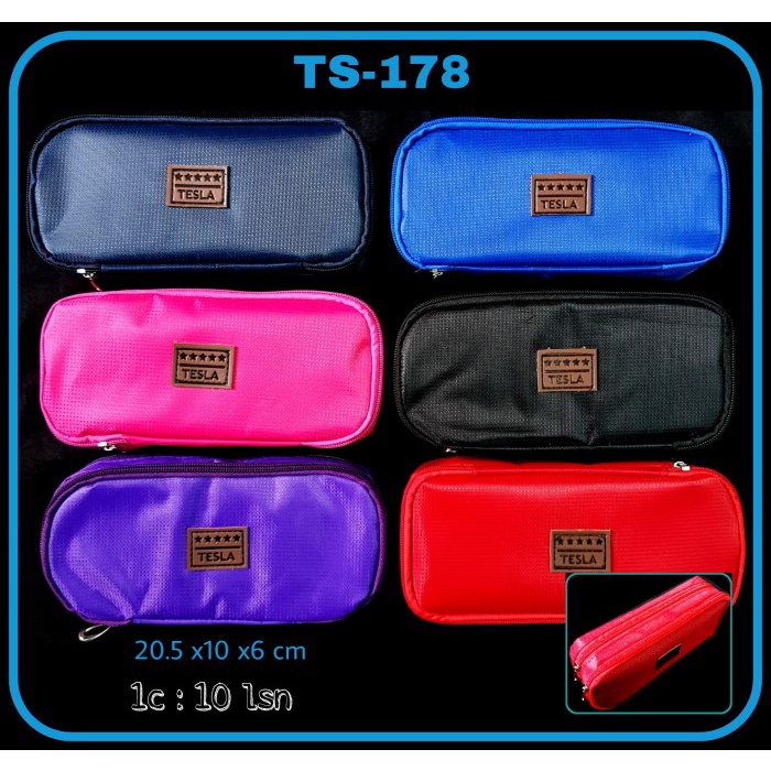 

PRO Kotak Pensil TESLA TS-178 / Tempat Pensil / Pencil Case - Bebas
