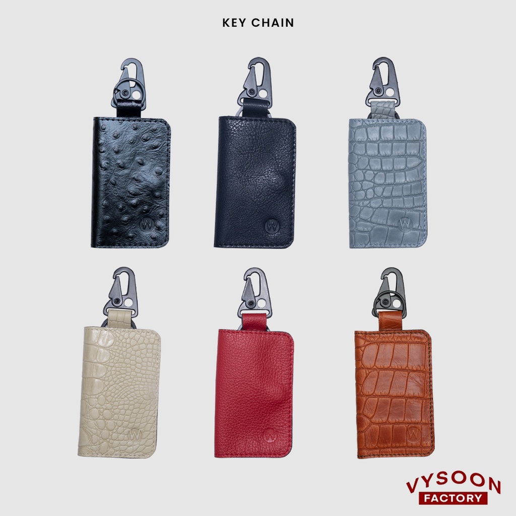 Gantungan Kunci Kulit / Dompet STNK Mobil Motor / Leather Key Chain