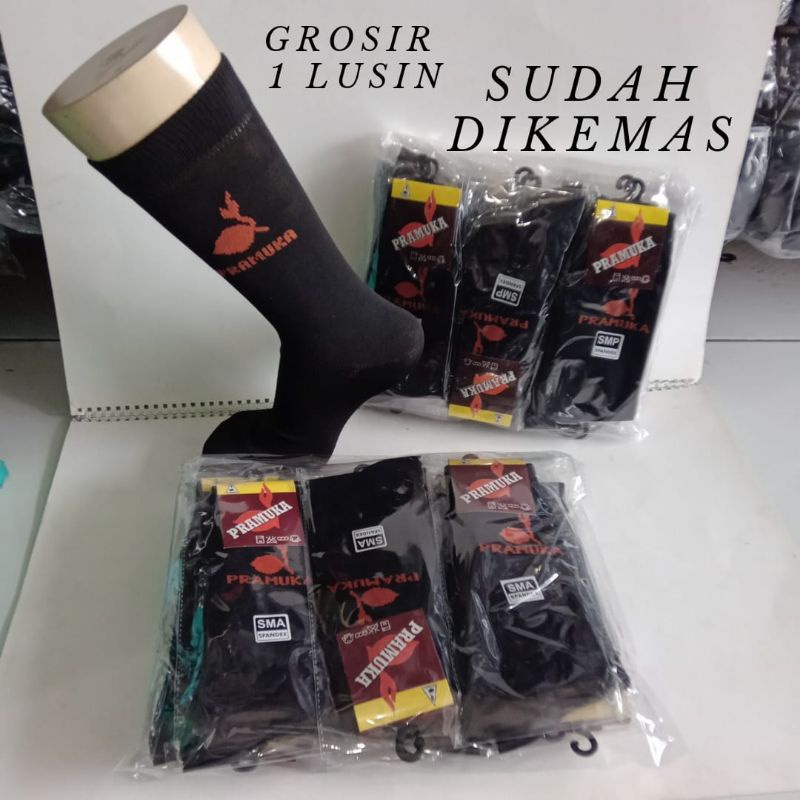 GROSIR 1 LUSIN KAOS KAKI PRAMUKA SD SMP SMA KAOS KAKI SD SMP SMA KAOS KAKI SEKOLAH SD SMP SMA