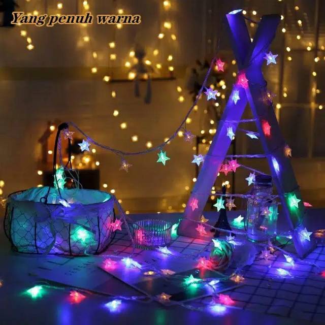 Lampu Natal 5 Meter 40 LED Lampu hias led lampu dekorasi RUANGAN TAMU