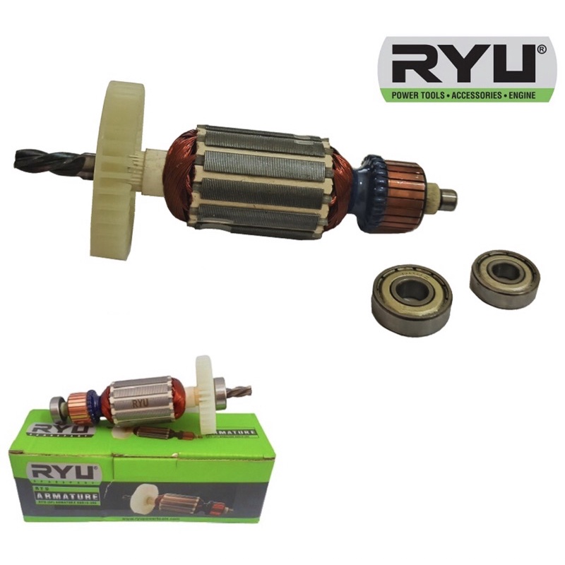 RYU Armature bor RDR 10-3RE / Angkel bor 10 mm RYU / sparepart bor / Alat perkakas