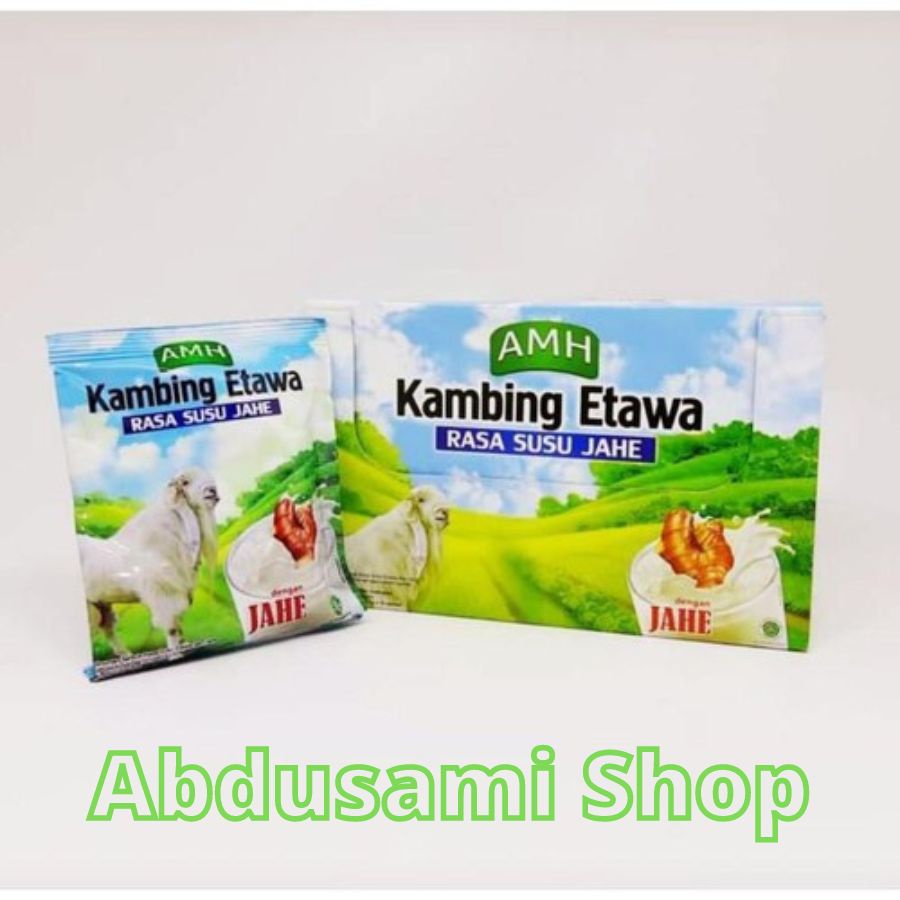 

Susu Kambing Etawa FULL CREAM AMH dengan Jahe Merah Kemasan Box