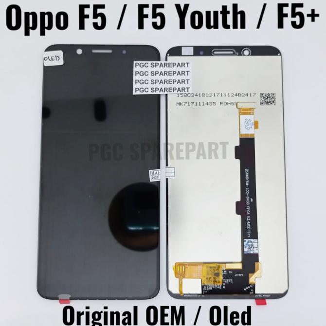 Original Oem Lcd Touchscreen Fullset Oppo F5 / F5+ F5 Plus / F5 Youth