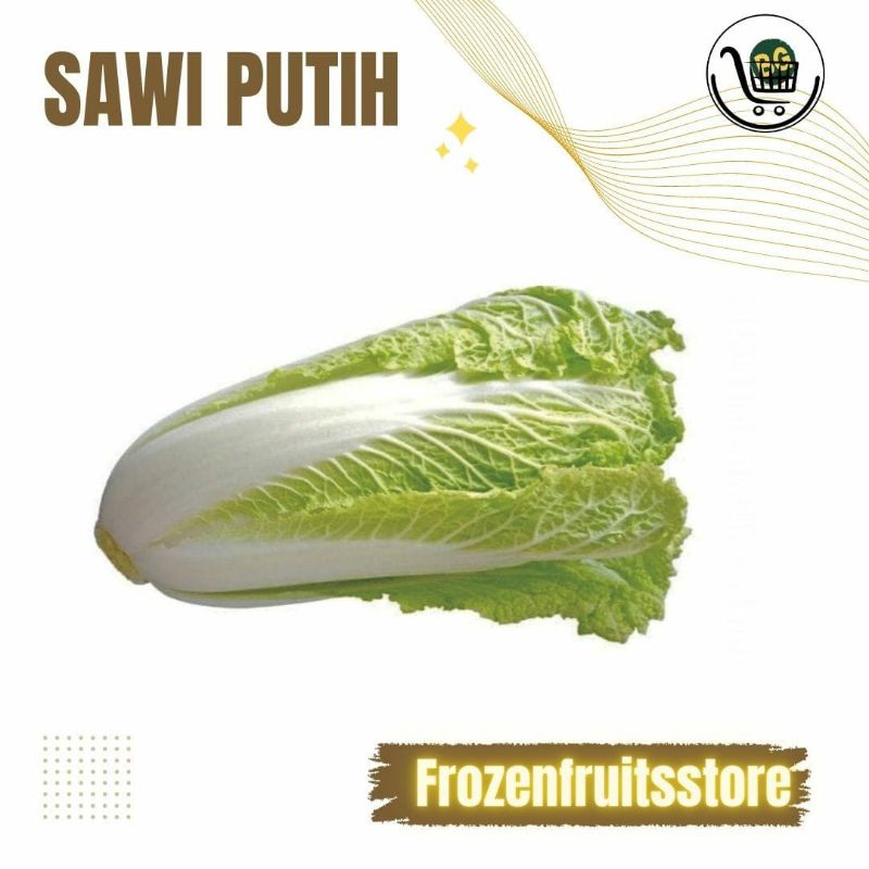 

Sawi putih segar, sayur sawi putih