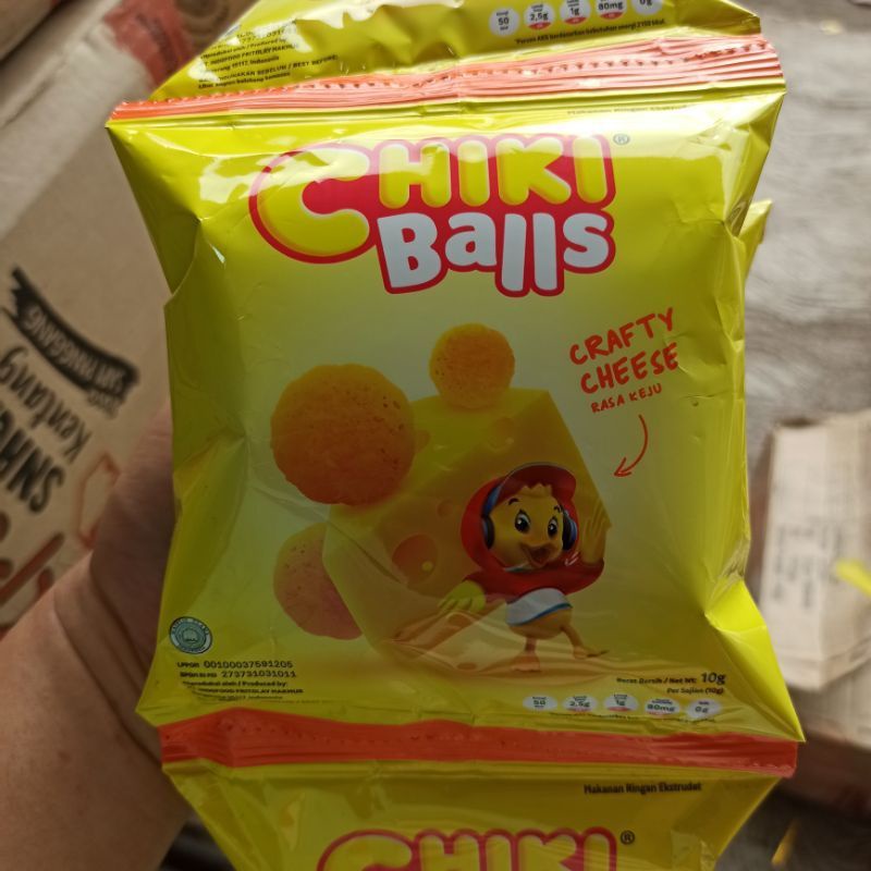 

Chiki Balls Keju Renceng Isi 10