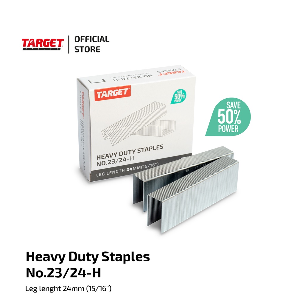 

Target - Staples No 23/24 ( heavy duty staples )