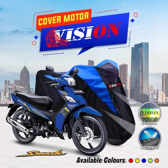 COVER SARUNG SELIMUT MANTEL MOTOR SUZUKI SMASH WATERPROOF ANTI AIR