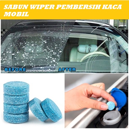 KAPSUL/TABLET BLUESWEEP PEMBERSIH WIPER KACA MOBIL
