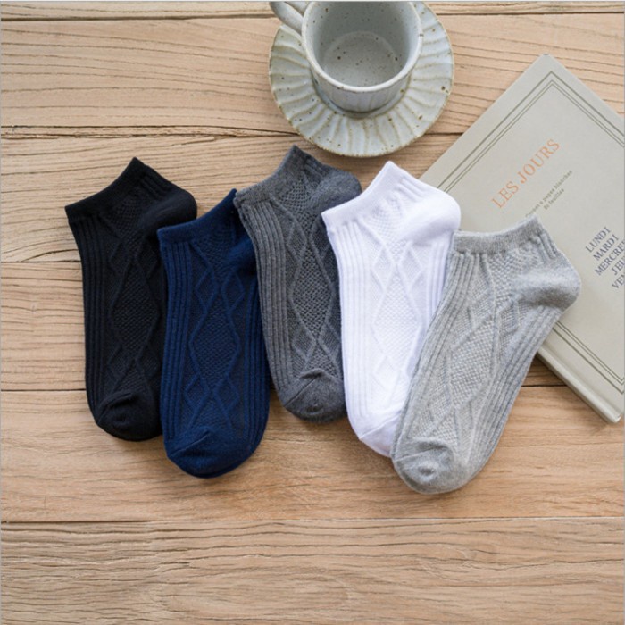 Kaos Kaki Embos Cool Tone Kaos Kaki Embosa Unisex Casual Sporty