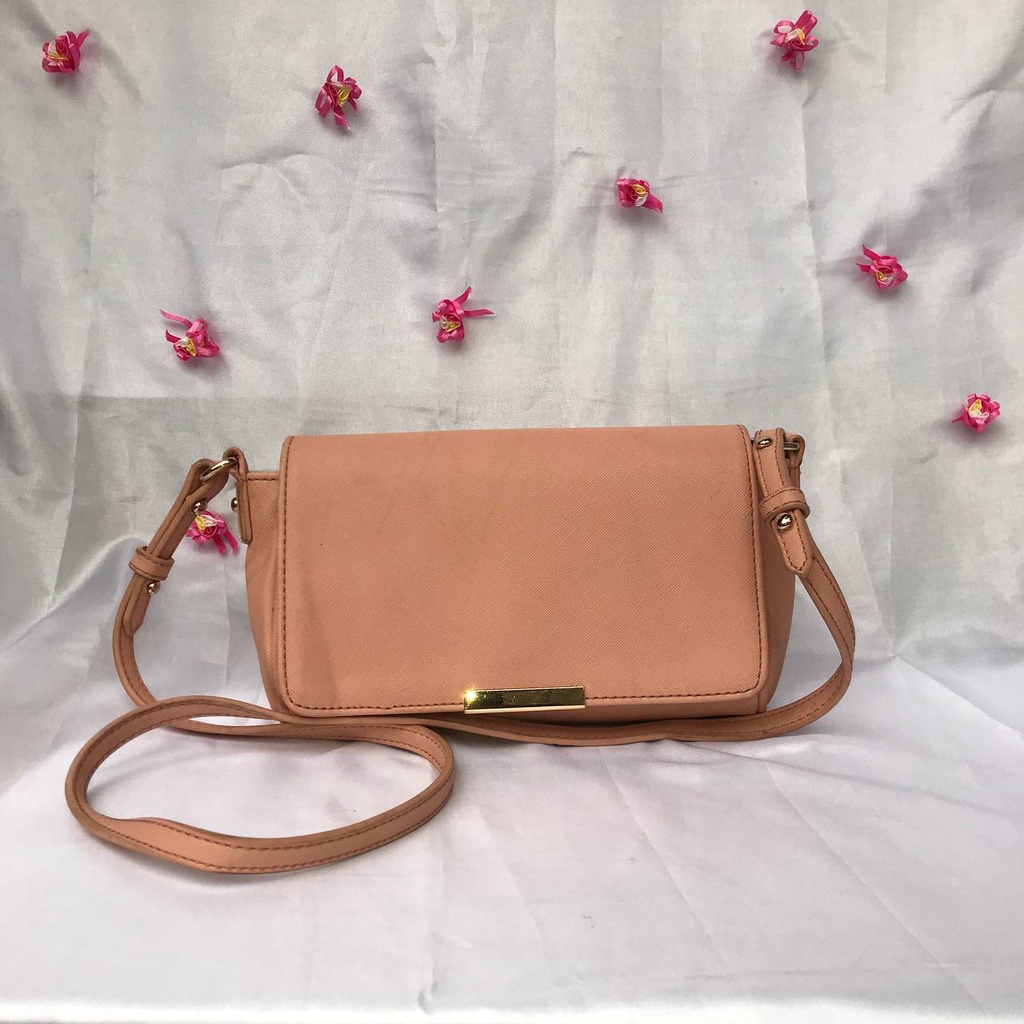 SHOOPEN sling bag korea | Small Peach