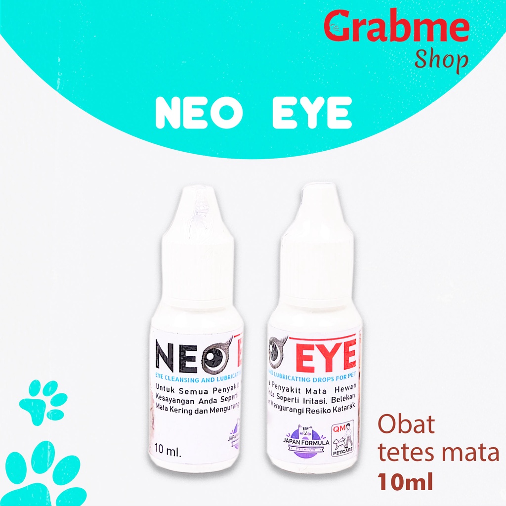 Obat Tetes Mata Kucing &amp; Anjing Neo Eye Drops 10ml