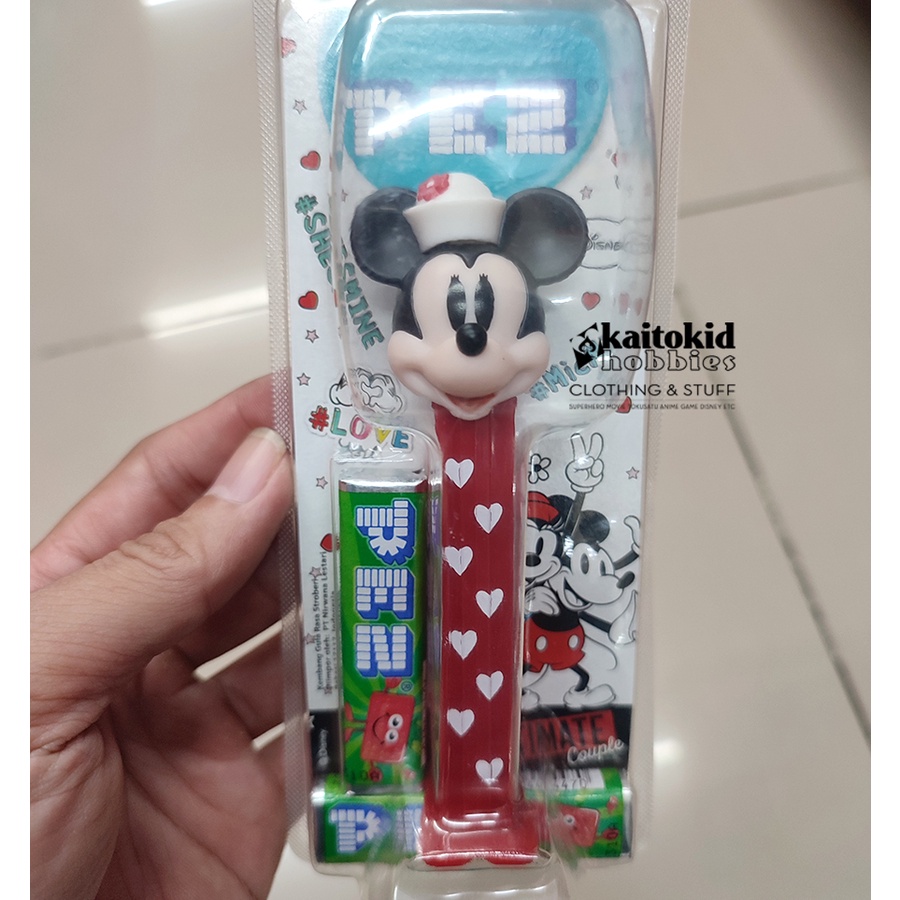 

PEZ MINNIE MINI Topi Putih DISNEY Candy Dispenser Permen Unik Lucu dari Alfamidi Alfamart Indomaret