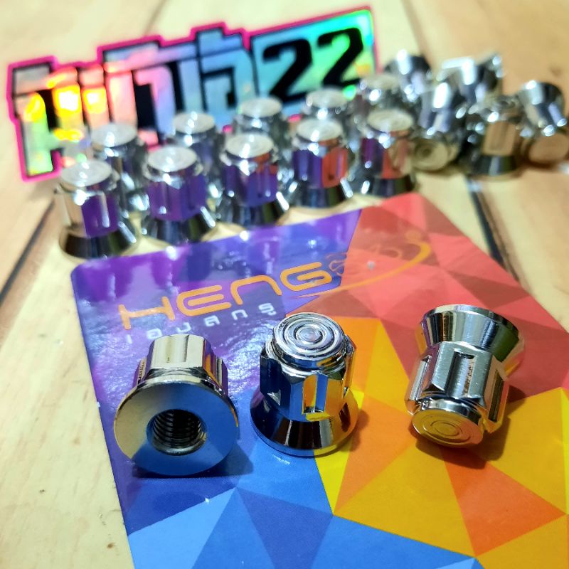 mur 11 topi probolt m7 model gear spiral original heng thailand stainless