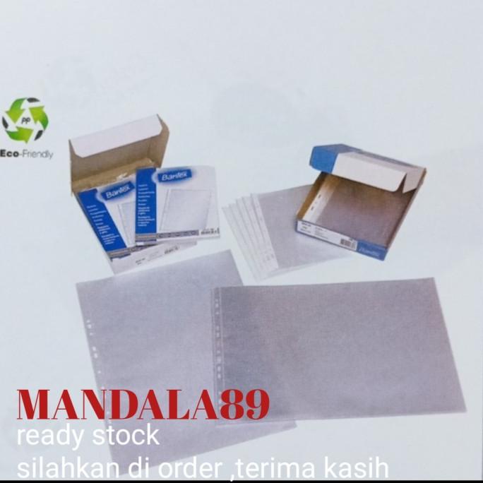 

Plastik PP Pocket A3 Landscape/Portrait @100 pcs merk Bantex