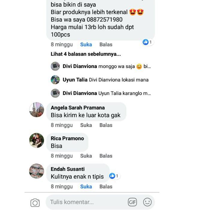 

KULIT DIMSUM TRANSPARAN lentur 10 CM 70 pcs swekiau ,siomay ,pangsit ,hakau, gyoza "gajah