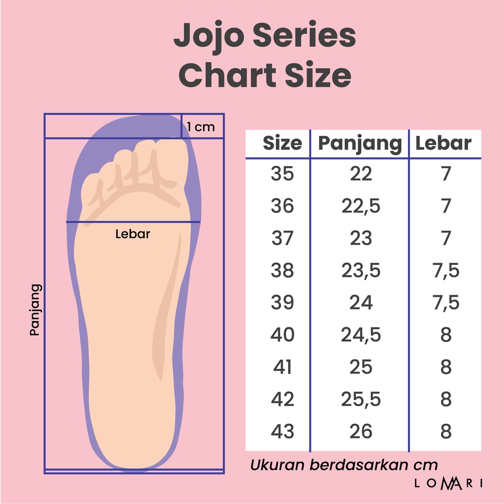 JOJO SERIES LOMARI - Sepatu Heels Wanita