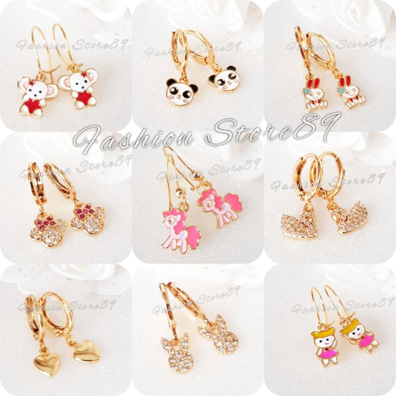 Anting Anak Karakter Anting Jurai Anak Fashion Xuping impor Bestseller bestquality part2 Antikarat