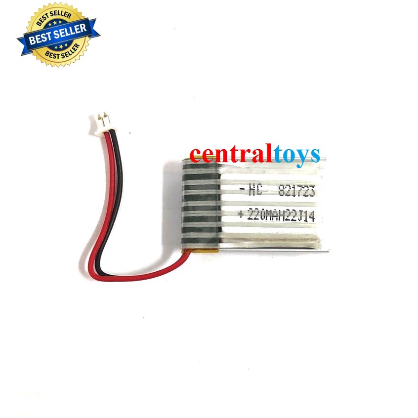 spare part rc helikopter CZ02 cx068 dinamo baterai lipo 3.7v baling2
