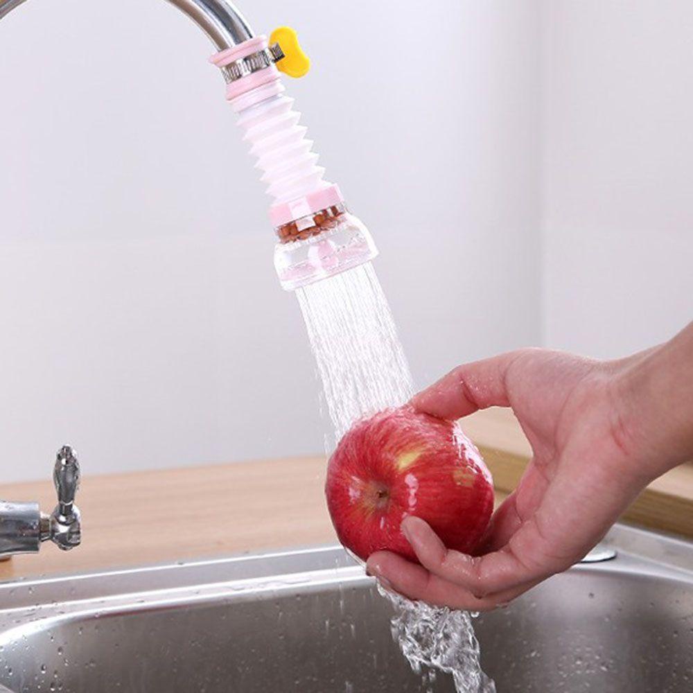 【 ELEGANT 】 Faucet Extenders Booster Adjustable Filter Gadget Splash Head Extension Dapur