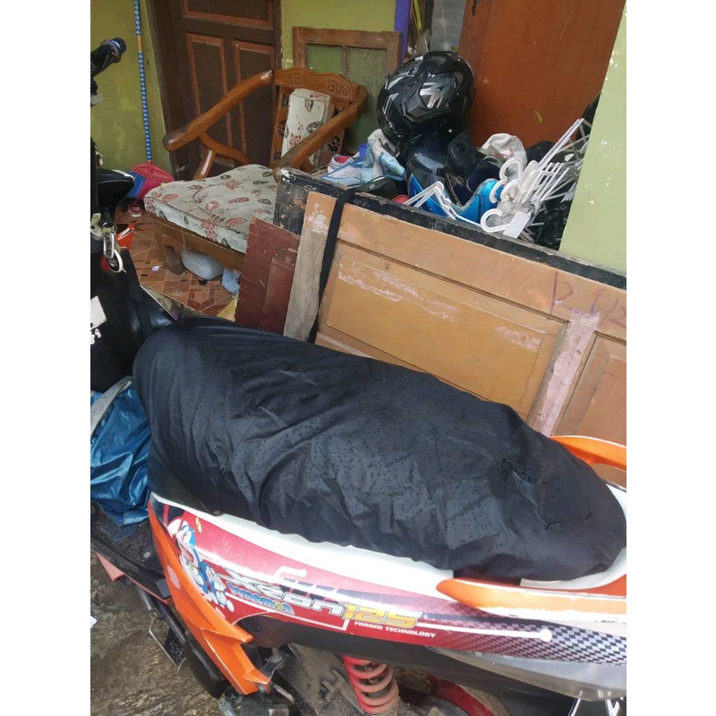 COD Sarung Jok Motor Nmax Aerox Pcx Vario Cover Jok Motor Waterproof Cover seat / Sarung Jok Motor Anti kucing Anti Air Universal Motor Matic Dan Bebek