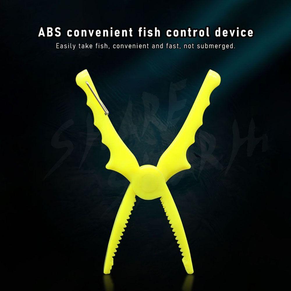 Augustina Fishing Plier Plastik Serbaguna Tackle Grip Grabber Lock Clip Alat Pancing Jepitan Tang