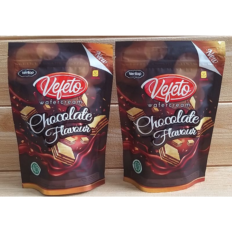 ✔MURAH Veritop Vefeto Wafer Coklat 80gr / Vefeto Veritop Wafer