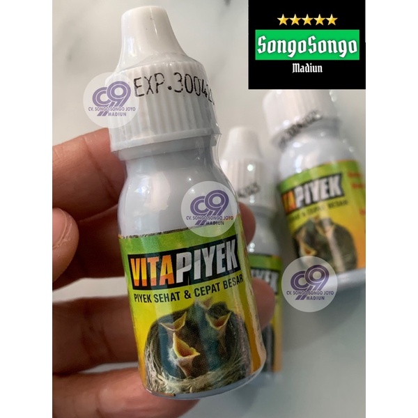 VITA PIYEK /Multivitamin & Asam Amino Untuk Burung Piyek