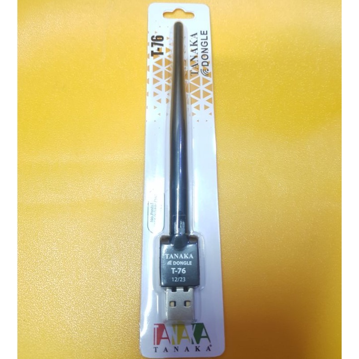 WIFI DONGLE TANAKA T-76 antena cocok untuk receiver DVB T2 MATRIX LUBY EVINIX SUPER HD ADVANCE EVERCROSS