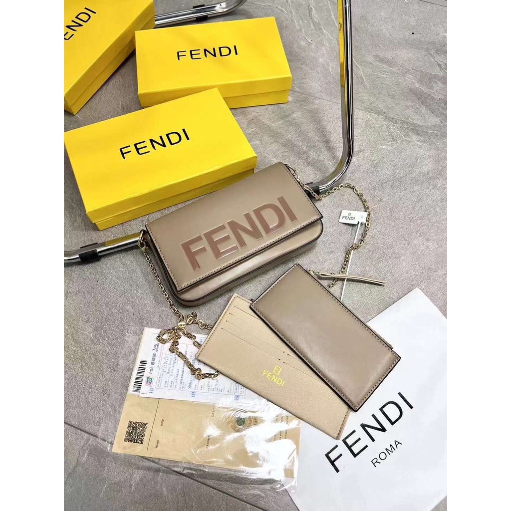 F3nd! Continental Wallet Hand Bag 2717 (FreeBox+Invoice+KantongKain+BubbleWrap)