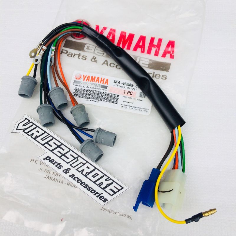 Socket Cord Assy Soket Fiting Kabel Lampu Speedometer Yamaha RX King 2002-2008 Original YGP 3KA-H350